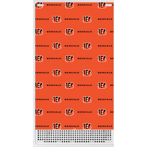 NFL Cincinnati Bengals Blitz Series Xbox Series S Console Skin